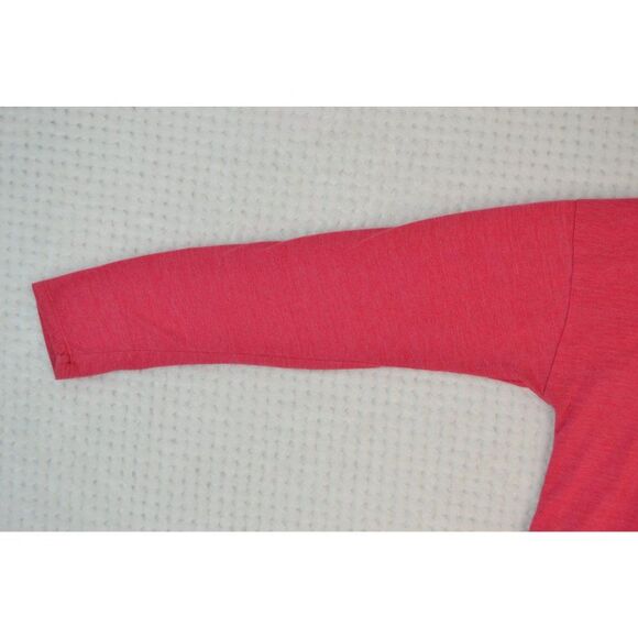 The North Face Women's Large Classic Fit Pink Long Sleeve Round Neck Shirt - Picture 7 of 11